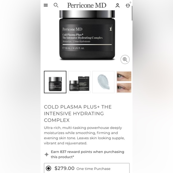 Perricone MD COLD PLASMA PLUS+ THE INTENSIVE HYDRATING COMPLEX NEW - Picture 2 of 2